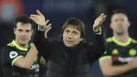 Pelatih kepala Chelsea, Antonio Conte. (AP Photo/Rui Vieira)