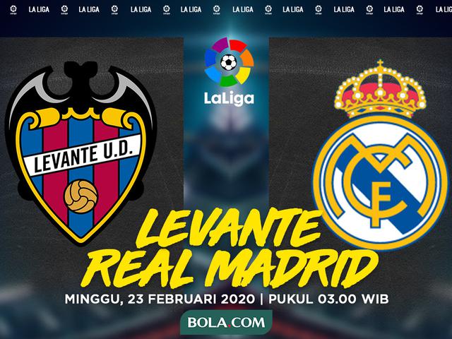 Prediksi Levante Vs Real Madrid Pembuktian Sang Pemimpin Klasemen Bola Liputan6 Com
