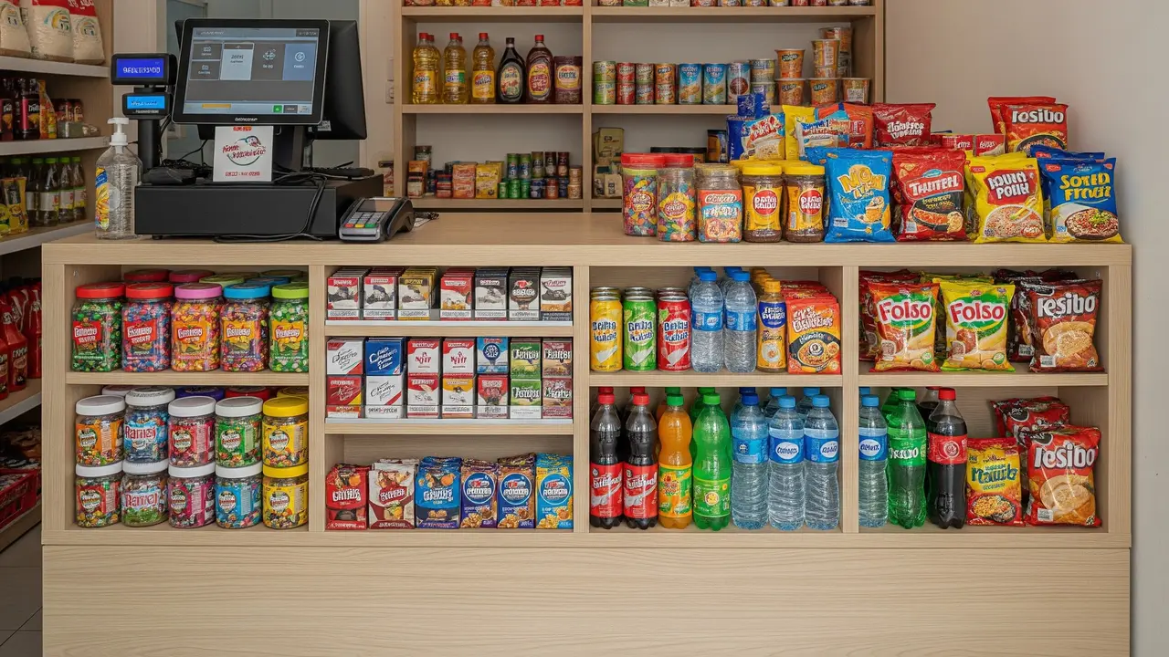Area Kasir Sebagai Display Utama Cepat Beli