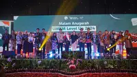 Pemerintah melalui Kementerian Komunikasi dan Digital menyelenggarakan acara Malam Anugerah UMKM Level Up 2024.