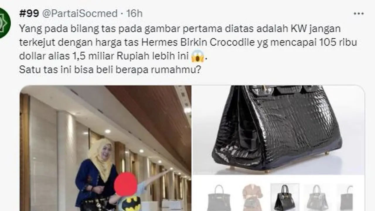 Istri dan Anak Diduga Pejabat Dishub DKI Pamer Koleksi Tas dan Barang Mewah di Media Sosial