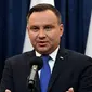 Presiden Polandia Andrzej Duda. (Dok. AFP)