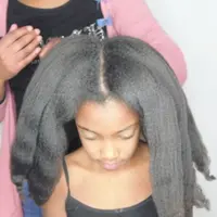Rambut yang awalnya unik banget, hasilnya sungguh menakjubkan setelah didandani. (Instagram/shanillia26).