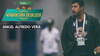Wawancara Eksklusif Angel Alfredo Vera (Bola.com/ FOTO: Vitalis Yogi /GRAFIS: Adreanus Titus)