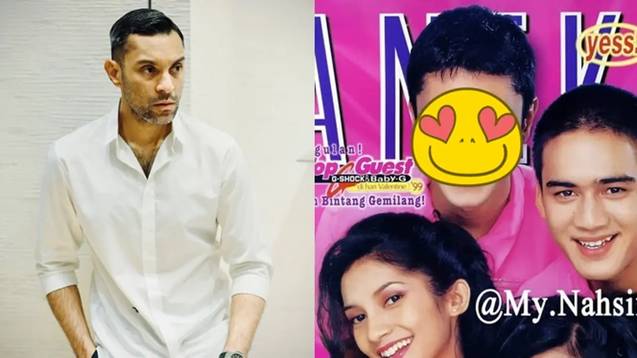 6 Foto Jadul Didi Riyadi saat Masih Remaja, Jadi Cover Model