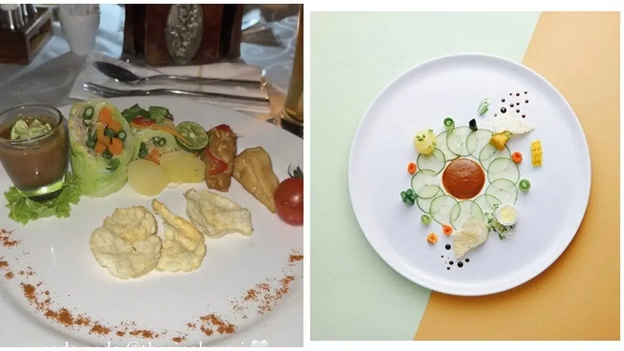 6 Potret Sajian Gado-Gado Ala Restoran Fine Dining Ini Bikin Sayang Dimakan