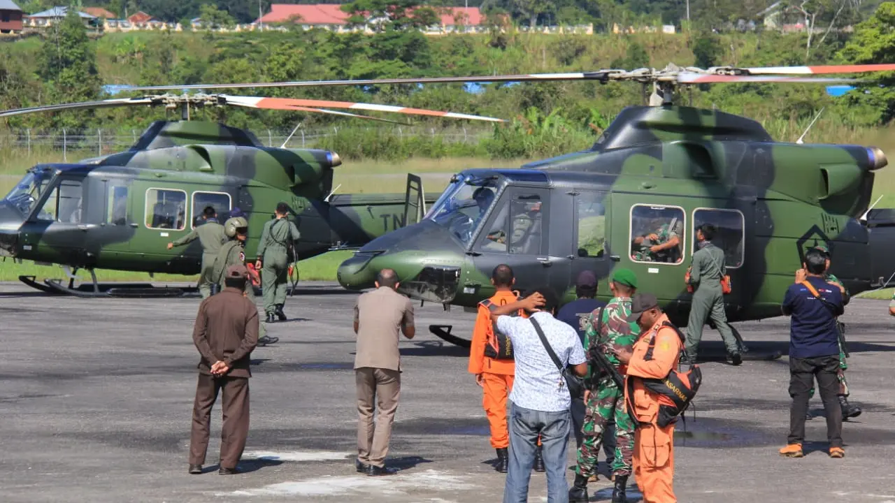 Pencarian Helikopter MI-17