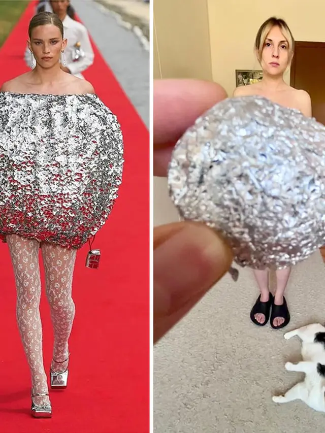 Wanita Cosplay Low Budget Jadi Supermodel