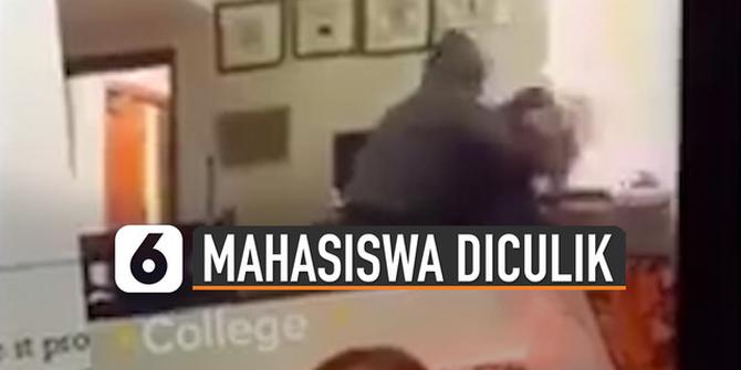 VIDEO: Mahasiswa Diculik Saat Kelas Online