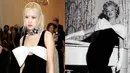 Terlihat Simple namun stunning berbalut mini dress Saint Laurent, ternyata outfit Rose di Met Gala 2021 terinspirasi dari sosok Marilyn Monroe. (Instagram/blackpinkfanpage_id)