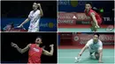 Pebulu tangkis tunggal putra China, Lin Dan, tersingkir dari ajang Indonesia Open 2019. Lin Dan tersingkir setelah kalah dari pebulu tangkis Taiwan, Chou Tien Chen, pada babak kedua yang berlangsung di Istora Senaya, Jakarta, Kamis (18/7/2019).