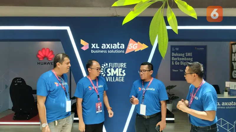 Hadir di KTT G20 XL Axiata Business Solutions Unjuk Solusi 5G Smart Mining dan Solusi untuk UMKM