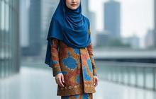 10 Tips Memilih Gamis Batik Lebar yang Sesuai Bentuk Tubuh agar Terlihat Proporsional, Anggun Maksimal