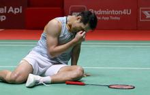 FOTO: Jonatan Christie Gagal Juara Indonesia Masters 2025