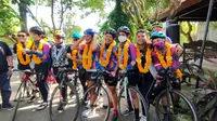 6 Srikandi Tuntaskan Kampanye Bali Putih dengan Bersepeda Jakarta - Bali Sejauh 1.282KM