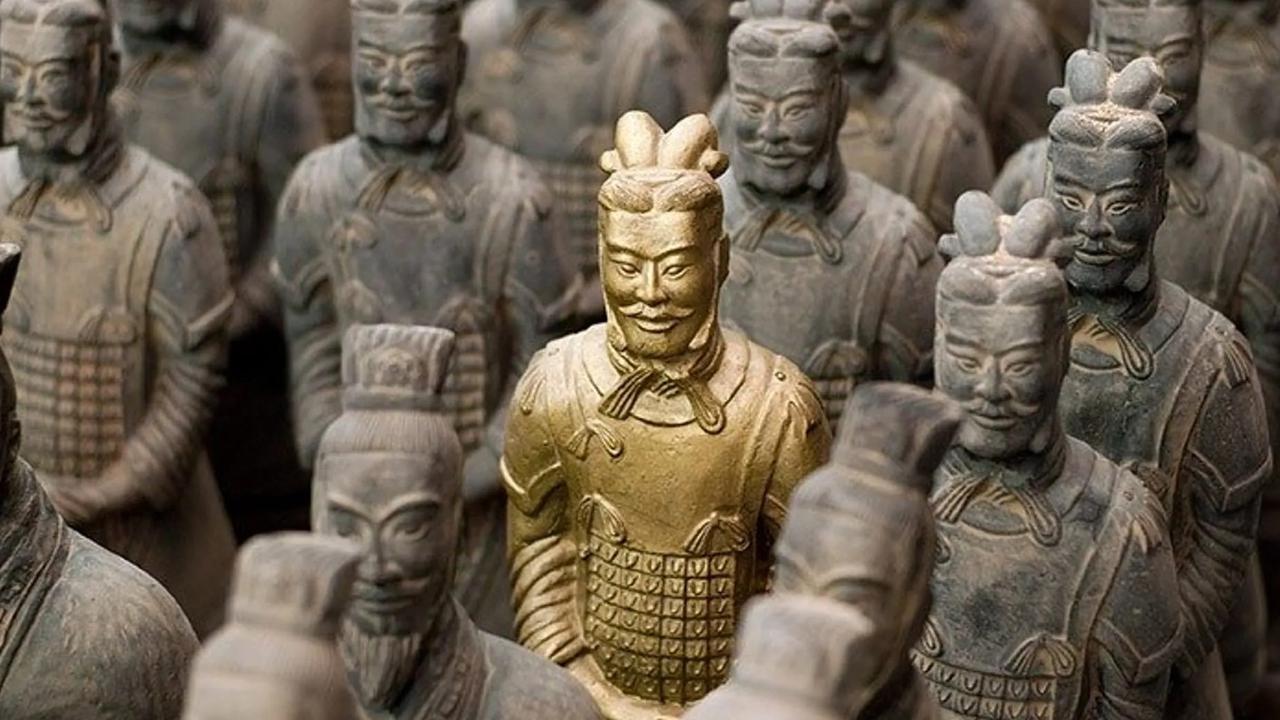 patung terakota china
