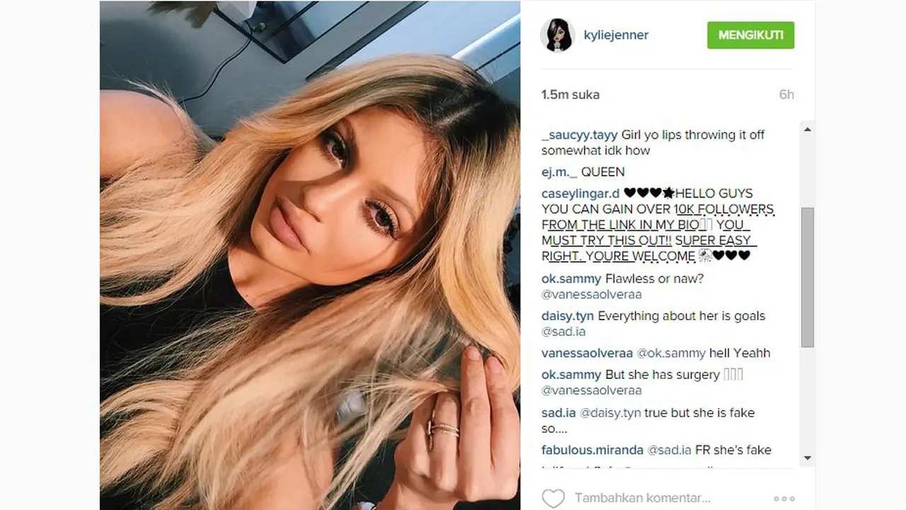 [Bintang] Kylie Jenner