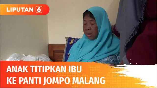 VIDEO: Dengan Alasan Diajak Jalan-jalan, Ibu Ini Malah Dititipkan oleh 3 Anaknya di Panti Jompo