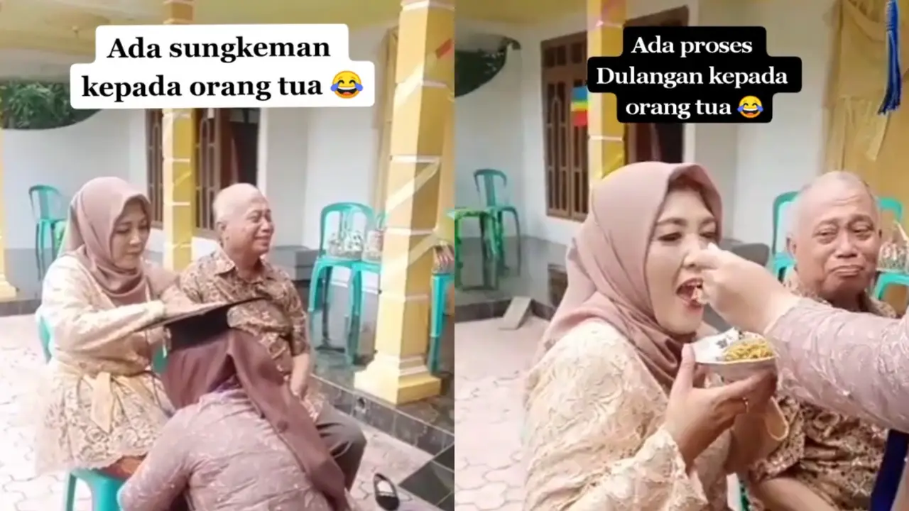 Video viral usaha Andy dan teman-temannya menggelar perayasan wisuda unik ala pernikahan adat Jawa.