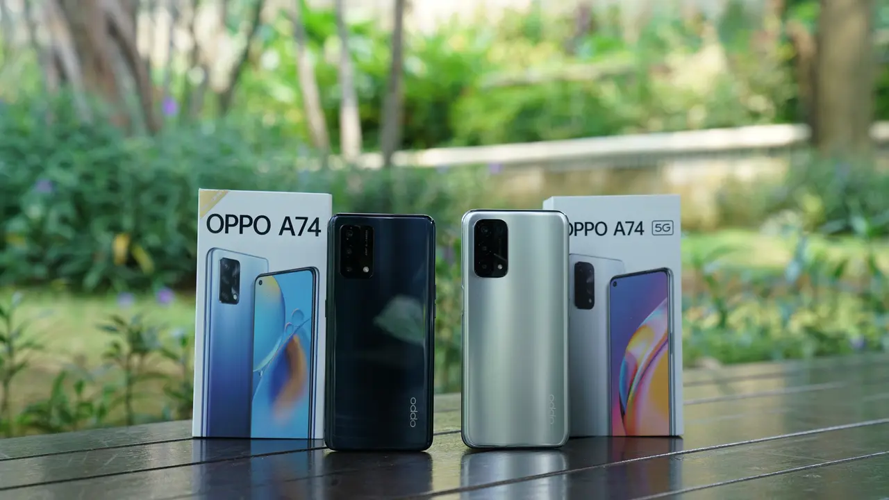 Oppo A74 5G dan Oppo A74