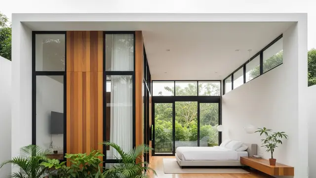 Model Kotak Sederhana dengan Minim Ornamen (Boxy Minimalist)