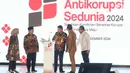 Hakordia 2024 mengandung makna ajakan bagi seluruh elemen bangsa untuk memperkuat komitmen dan fokus pada pemberantasan korupsi, sebagai pilar menuju Indonesia Emas 2045. (Liputan6.com/Herman Zakharia)