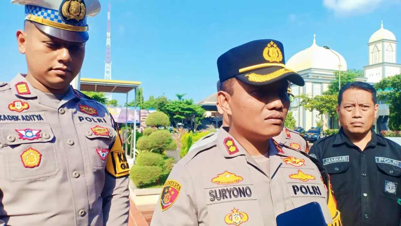 Kapolres Tuban AKBP Suryono. (Adirin/Liputan6.com)