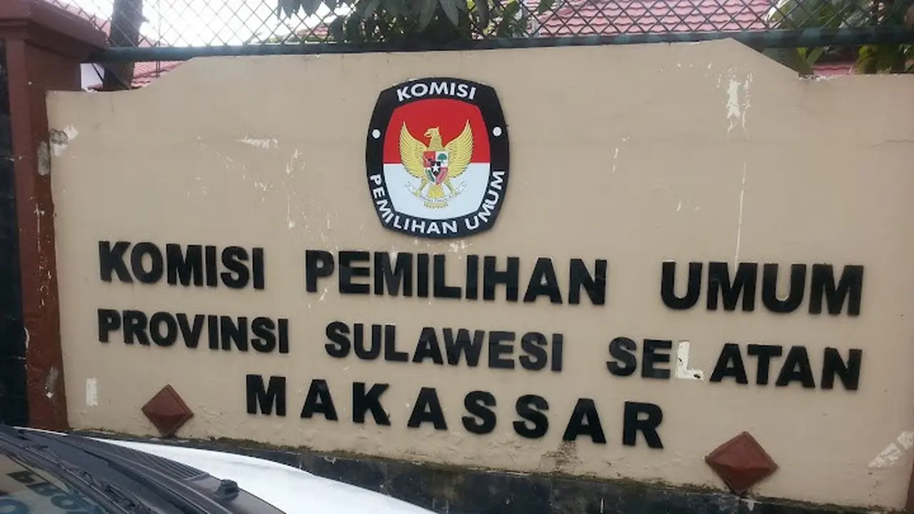 Kantor KPU Provinsi Sulawesi Selatan (Liputan6.com/Eka Hakim)