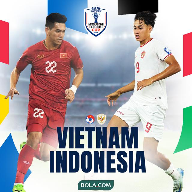 Piala AFF 2024 - Fakta Menarik Vietnam Vs Indonesia di Piala AFF 2024