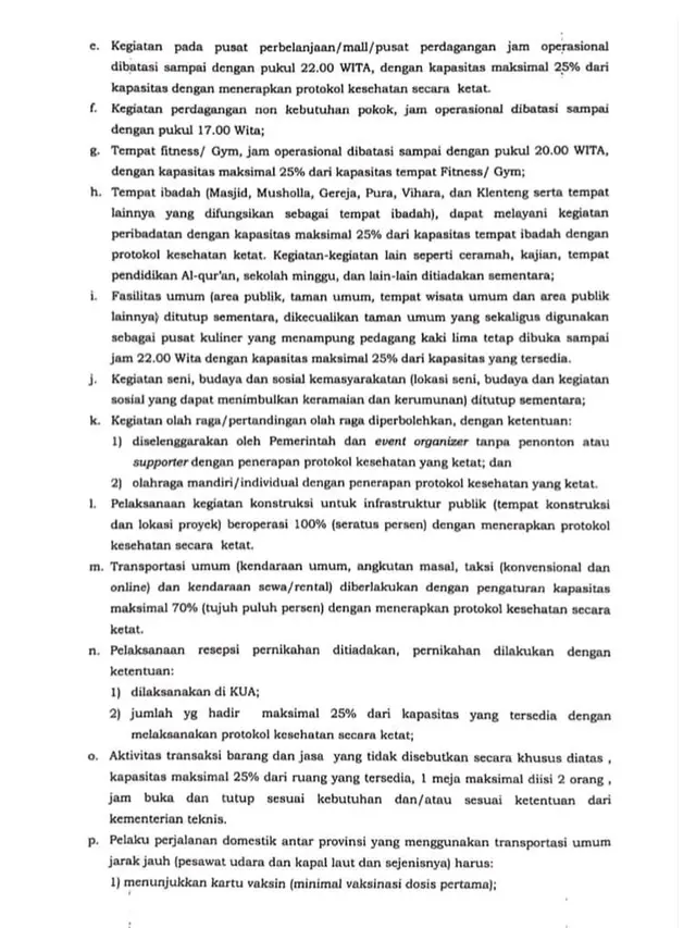 Wali Kota Khairul Perpanjang PPKM Level 4 di Kota Tarakan Hingga 6 September 2021