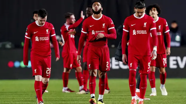 Hasil Atalanta vs Liverpool