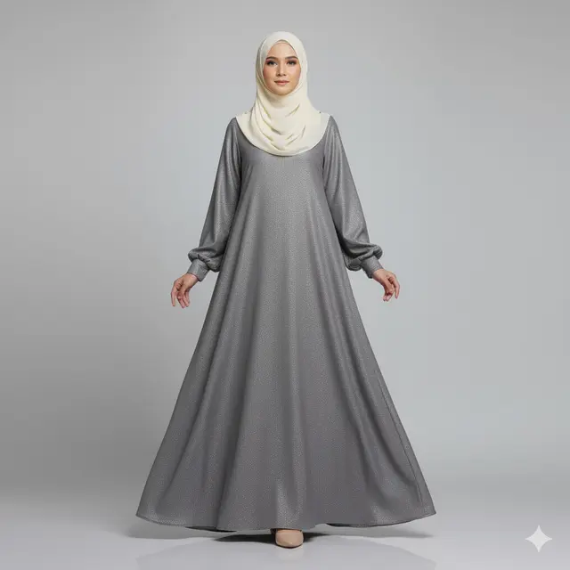 Gamis Syari Shimmer Klasik