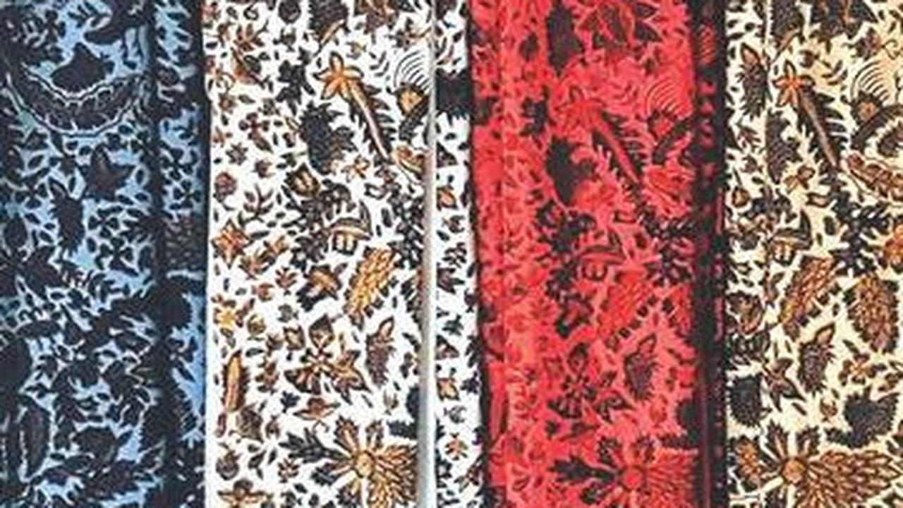 <b>Batik Tanah Liek Berbahan Alami</b>