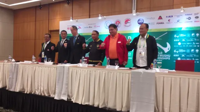 Menpora Zainudin Amali dan Ketum PB WI Airlangga Hartarto Memantau Persiapan Kejuaraan Dunia Wushu Junior 2022