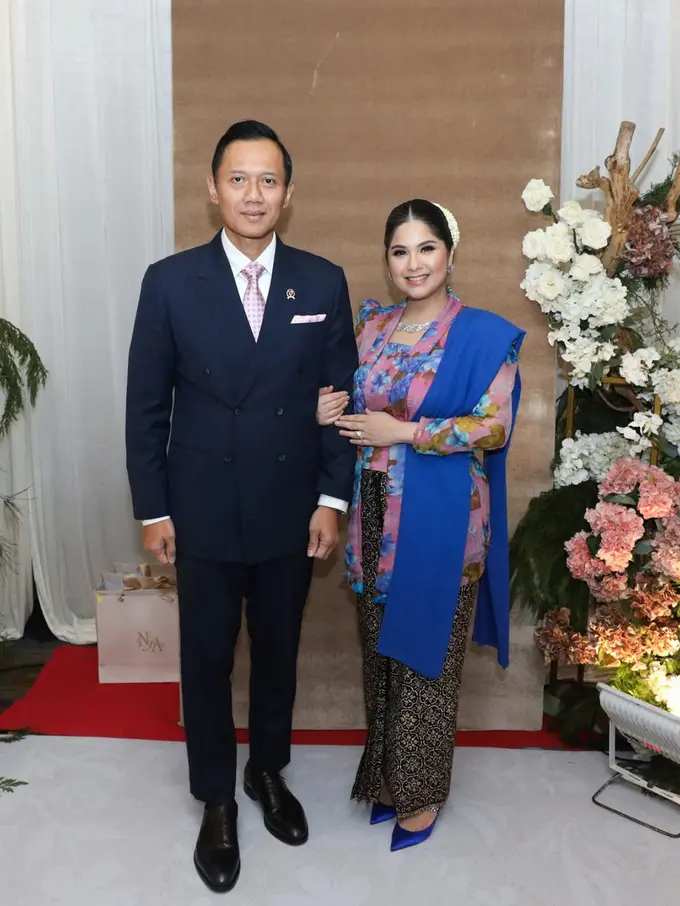 Annisa Pohan saat Kondangan Setelah Dua Bulan Melahirkan. [@annisayudhoyono]