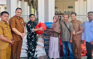Satgas PRR Salurkan Bantuan untuk 31 KK Korban Banjir Pidie Jaya