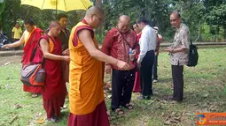  Biksu India Utara Mengunjungi Situs Muaro Jambi