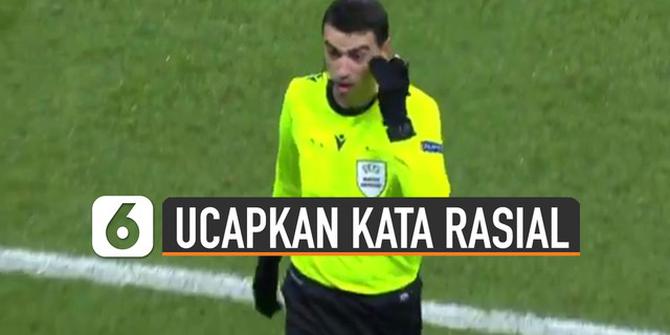 VIDEO: Viral Wasit Ucapkan Kata Rasial, Pemain PSG dan Istanbul Basaksehir Mogok Main