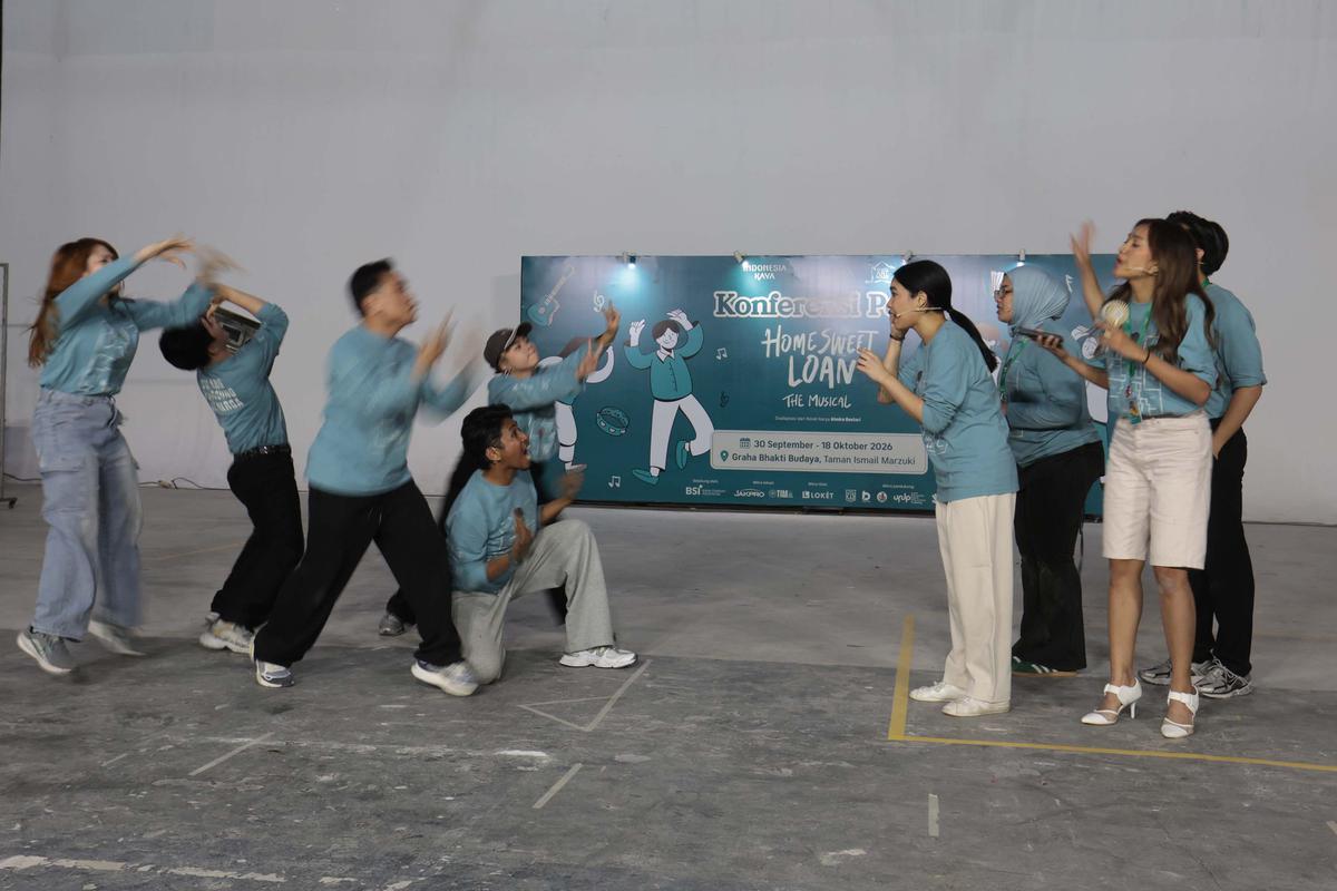 Mengintip Latihan Para Pemain Home Sweet Loan The Musical