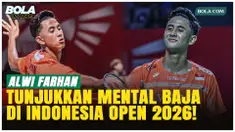 Alwi Farhan Taklukkan Kelelahan, Buka Langkah Manis di Indonesia Open 2026