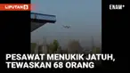 Sedikitnya 68 orang tewas akibat kecelakaan pesawat yang terjadi di Nepal hari Minggu (15/1). Warga lokal merekam detik-detik mengerikan sebelum kecelakaan maut tersebut.