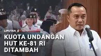 Dibuka secara daring selama 4 hari. Perburuan tiket undangan upacara puncak HUT ke-81 Kemerdekaan RI di Istana Merdeka diserbu ratusan ribu masyarakat. Guna mengakomodir antusiasme tinggi pendaftar, Menteri Sekretaris Negara bakal menambah kuota ribu...