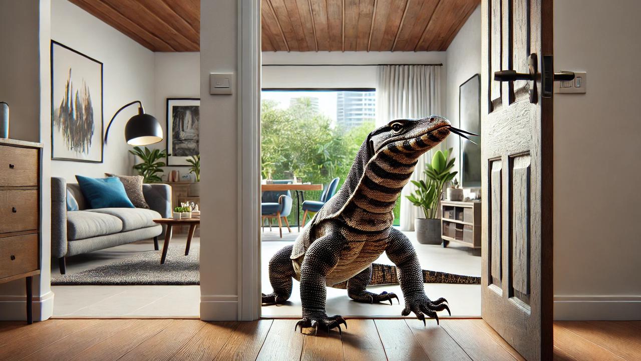 Cara Mengusir Biawak yang Masuk Rumah