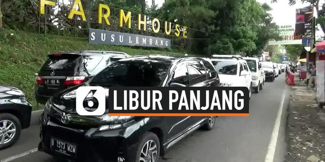 VIDEO: Libur Panjang, Lalu Lintas Kawasan Lembang Merayap