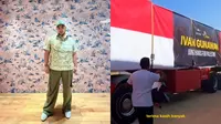 Viral Video Kontainer Raksasa Berisi Bantuan untuk Palestina dari Ivan Gunawan (TikTok dan Instagram @ivangunawan)
