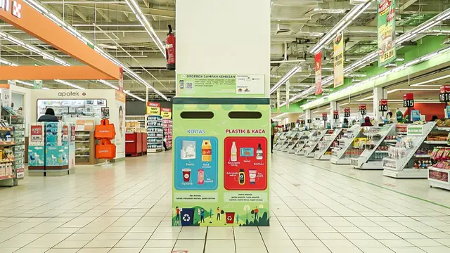 Dropbox Sampah Kemasan