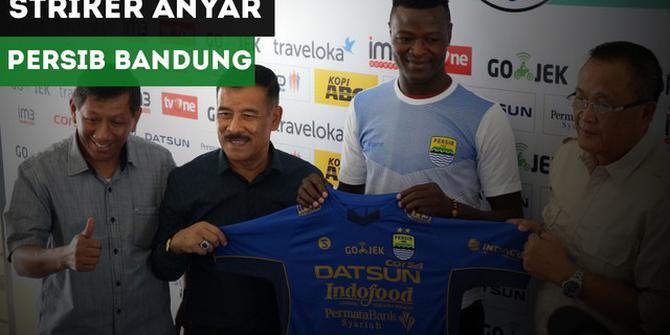 VIDEO: Persib Bandung Perkenalkan Striker Anyar, Ezechiel N'Douassel