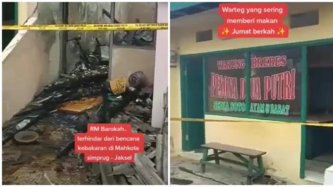 Sering Berbagi Setiap Jumat, Warung Makan Ini Terhindar dari Kebakaran
