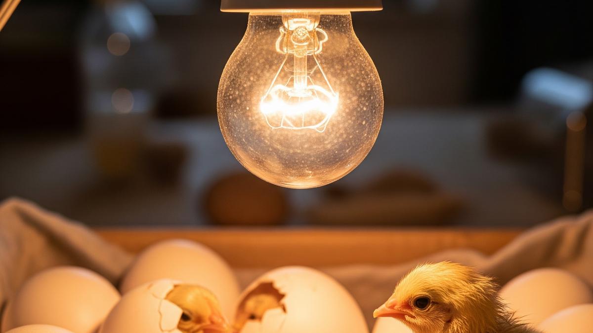 Cara Menetaskan Telur Ayam Menggunakan Lampu Bohlam di Rumah