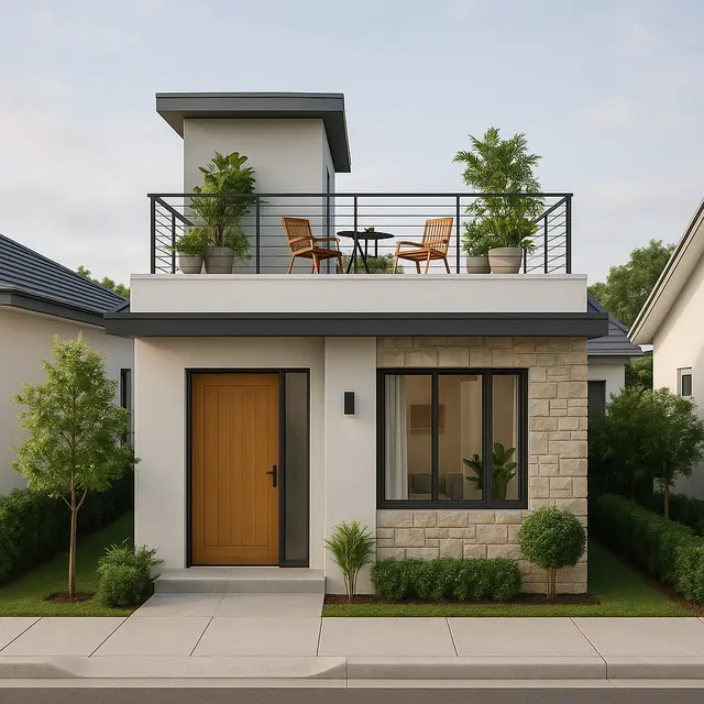 Inspirasi Desain Rumah 6x12 1 Lantai